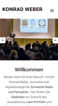 Mobile Screenshot of konradweber.ch