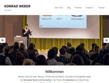 Tablet Screenshot of konradweber.ch
